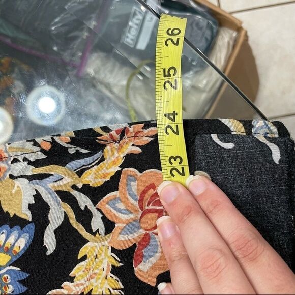 I Jeans by Buffalo floral double slit maxi skirt - Picture 11 of 12